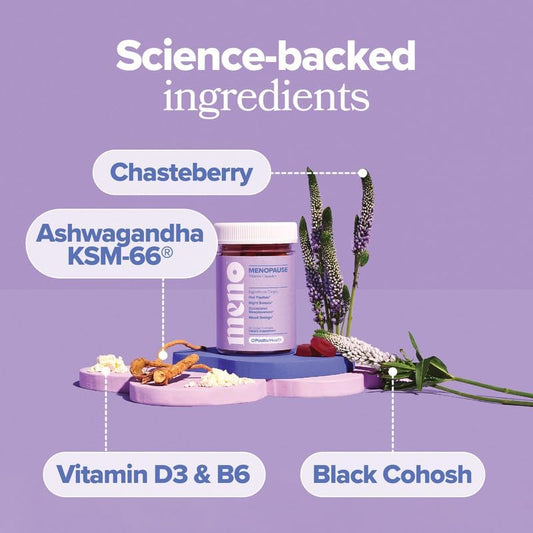 Meno Menopause vitamins gummies