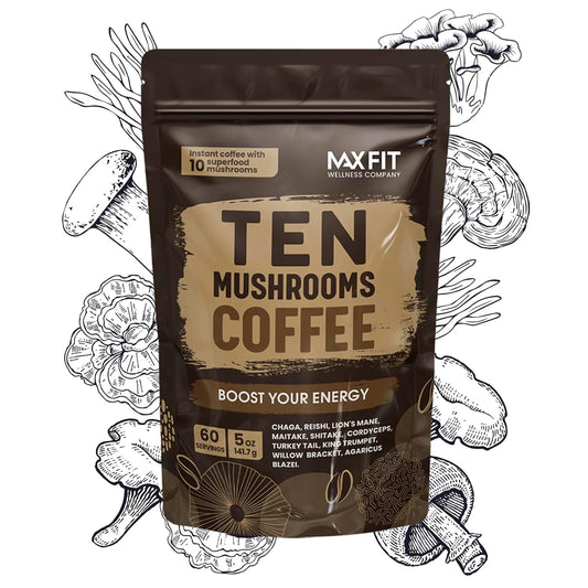 10 mushrooms coffee organic