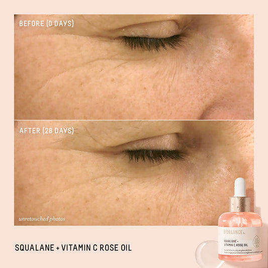 Biossance Rose Oil with Squalane and Vitamin C - PHOTON