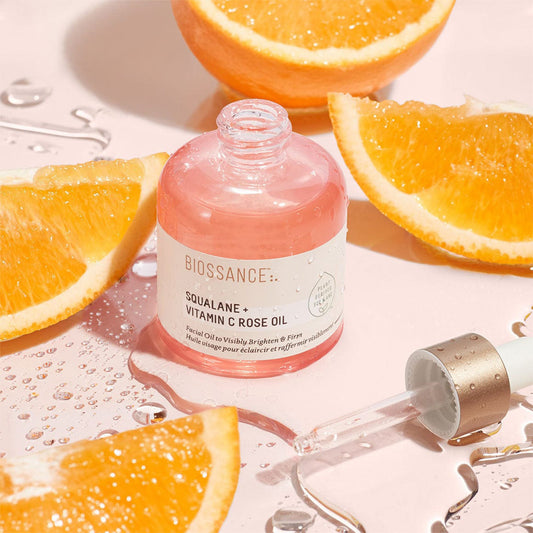 Biossance Rose Oil with Squalane and Vitamin C - PHOTON
