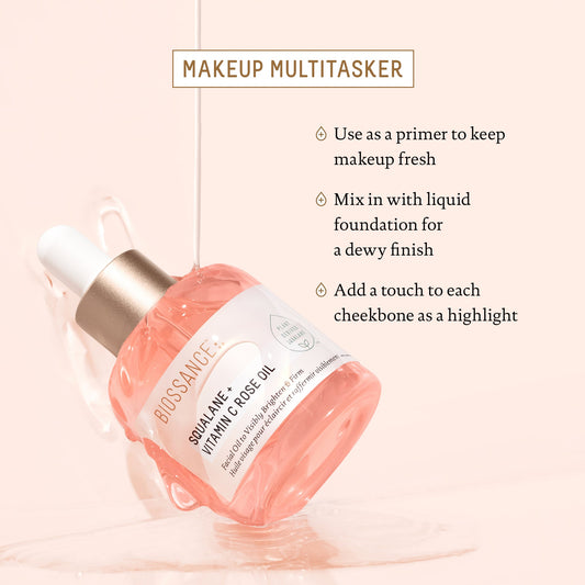 Biossance Rose Oil with Squalane and Vitamin C - PHOTON