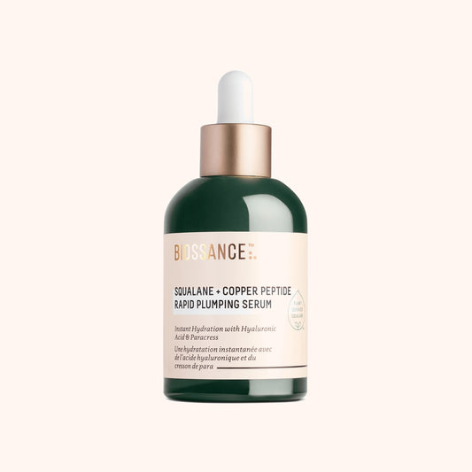 BIOSSANCE SQUALANCE AND  COPPER PEPTIDE RAPID PLUMPIN SERUM 50 ml 1.69 fl oz.