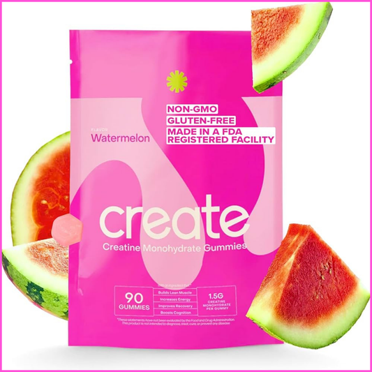 Create Creatine Gummies  Monohydrate Orange Flavour