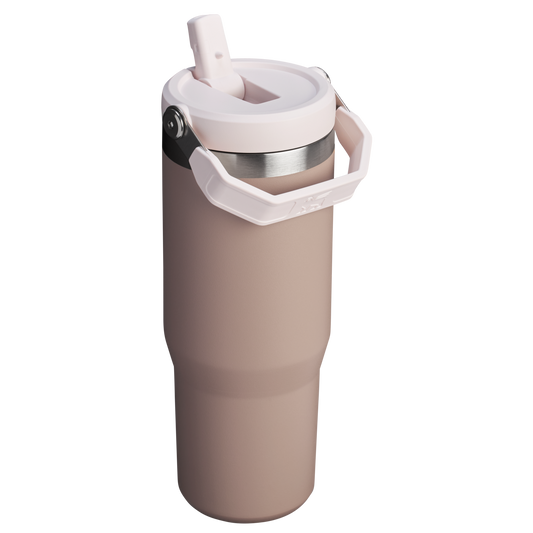 40 oz stanley Quencher H2.O Flow State Tumbler  Almond rose 2.0