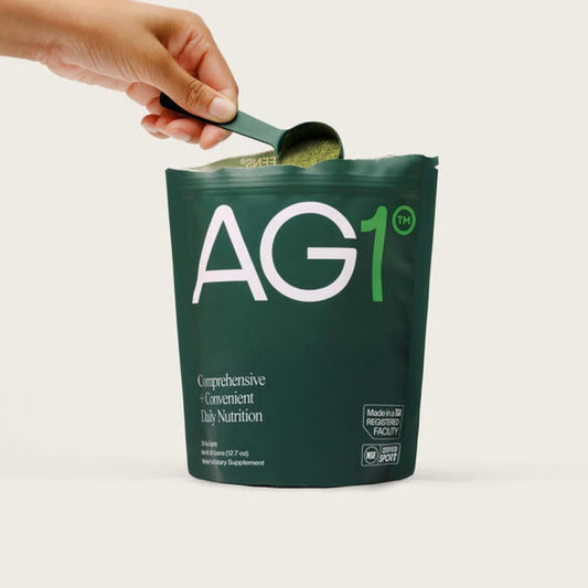 AG1 Athletic Greens 12.7 oz 360g Powder Supplement – 75 Vitamins, Multivitamin & Probiotic | Gut Health Support