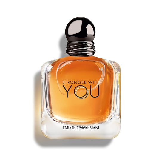 Armani Beauty - Stronger With You - Eau de Toilette - Colonia para Hombre - Fragancia picante cálida - Castaño, lavanda, salvia tierna, notas de vainilla
