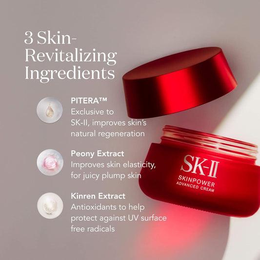 SK-II SKINPOWER Cream Facial Moisturizer (2.7 oz) 80 g