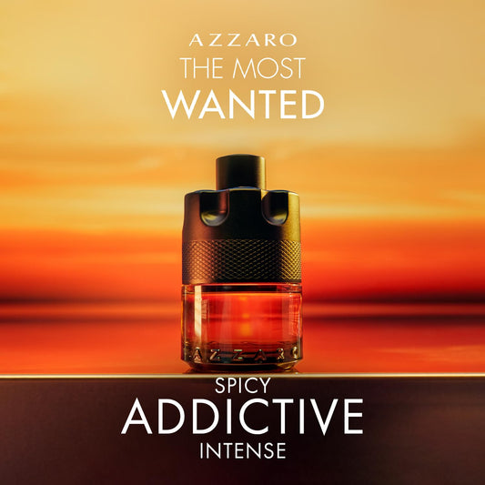 Azzaro The Most Wanted Parfum – Intense Men's Cologne – Spicy & Seductive Fragrance for Date Night – Long-Lasting Wear – Irresistible Luxury Perfumes for Men 3.4 oz EDP spray