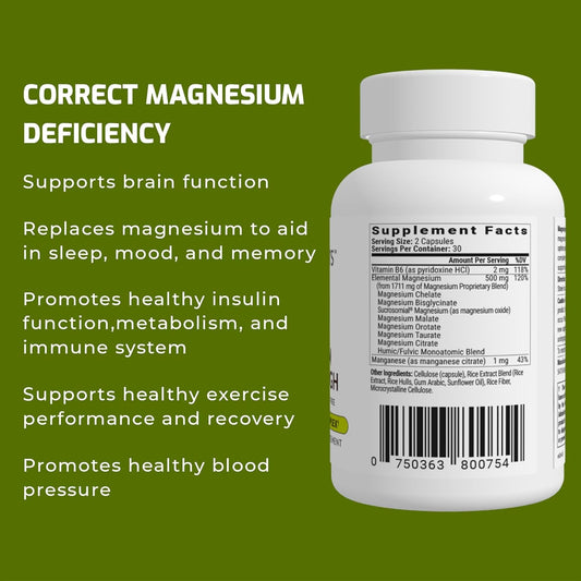 BIOptimizers Magnesium Breakthrough - 60 capsules ct