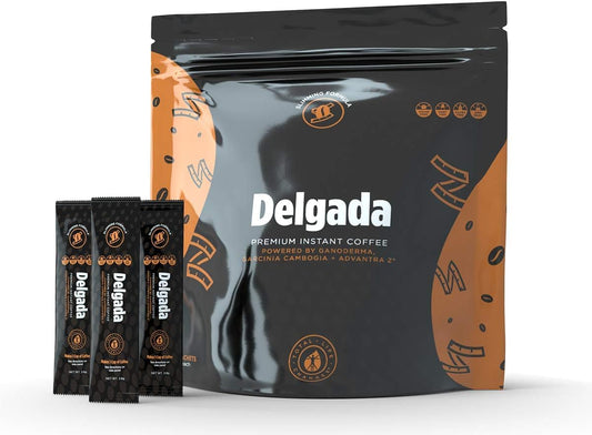 Coffee Delgada Premium Instant Coffee with Ganoderma Lucidum Mushroom