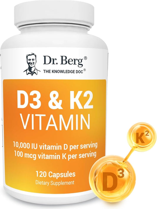 Dr Berg Vitamin D3 & K2 Multivitamin Magnesium