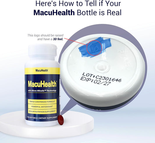 Macuhealth eye vitamins triple carotenoid formula