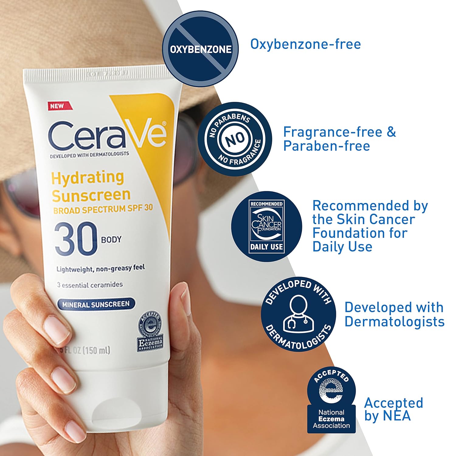 Sunscreen by Cerave SPF 30 1.7 FL Oz - PHOTON