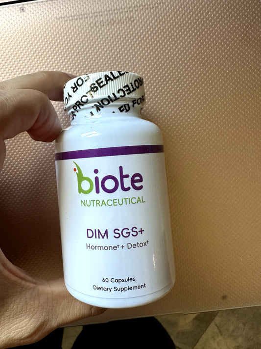 bioTE Nutraceuticals DIM SGS SGS+ Hormone Detox 60 Capsules