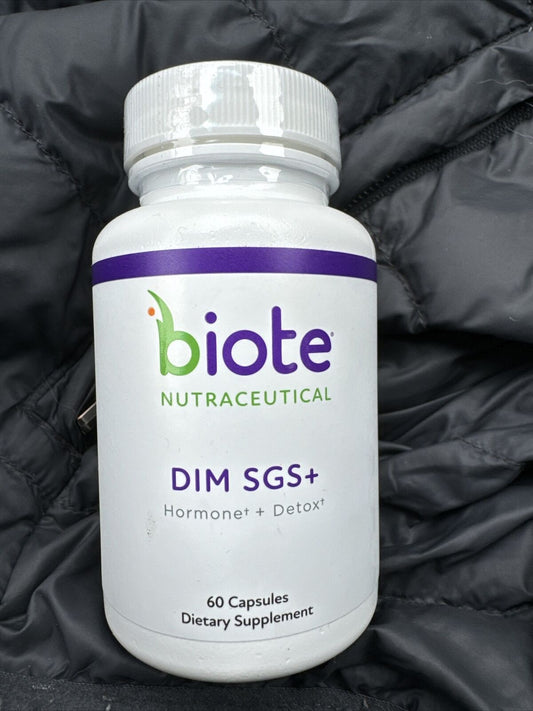bioTE Nutraceuticals DIM SGS SGS+ Hormone Detox (60 Capsules)