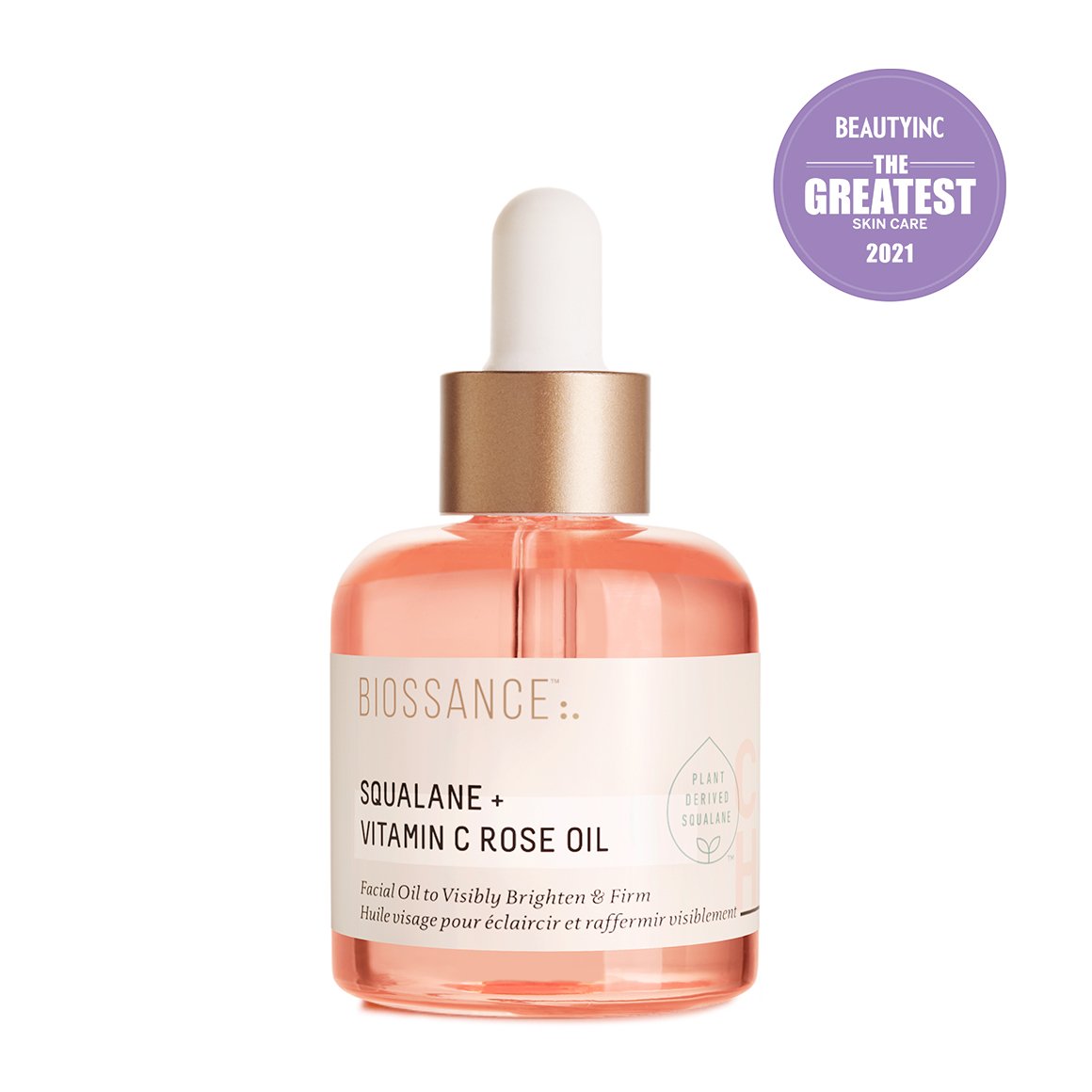 Biossance Rose Oil with Squalane and Vitamin C - PHOTON