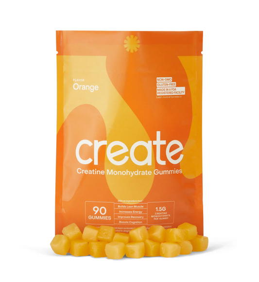 Create Creatine Monohydrate Gummies for Men & Women